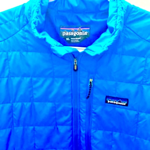 Patagonia Other - PATAGONIA XL NANO PUFF PULLOVER 1/4 ZIP LT BLUE